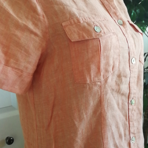 St. John's Bay Linen shirt - Picture 7 of 7